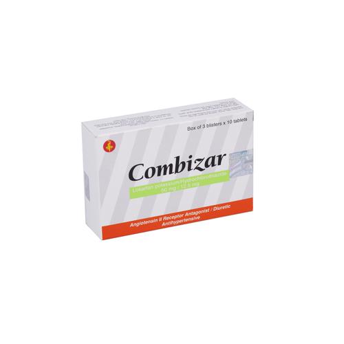 Combizar 50mg/12.5mg (Losartan) United pharma (h/30v)
