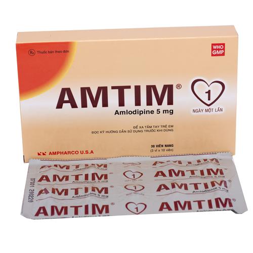 Amtim 5 (Amlodipine) Ampharco (H/30v)