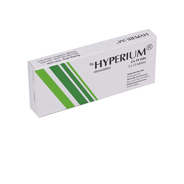 Hyperium 1mg (Rilmenidine) Servier (H/30v)