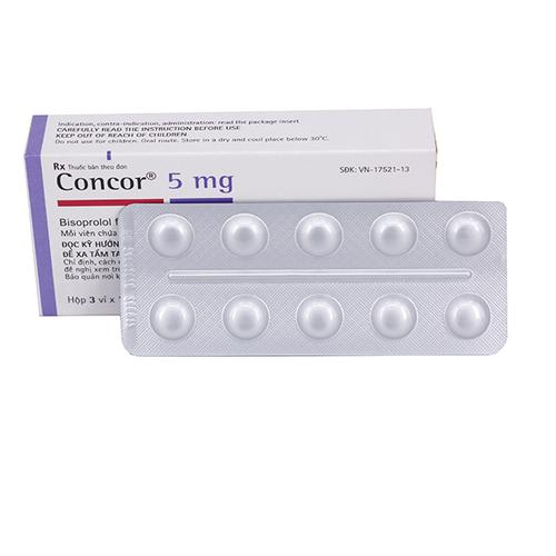 Concor 5mg (Bisoprolol) Merck (H/30v)