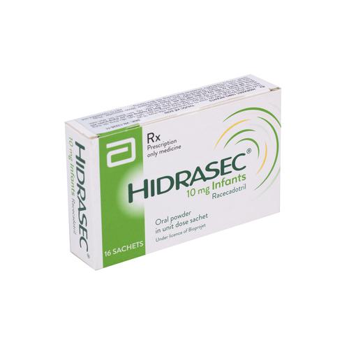 Hidrasec 10mg (Racecadotril) Abbott (H/16g) 