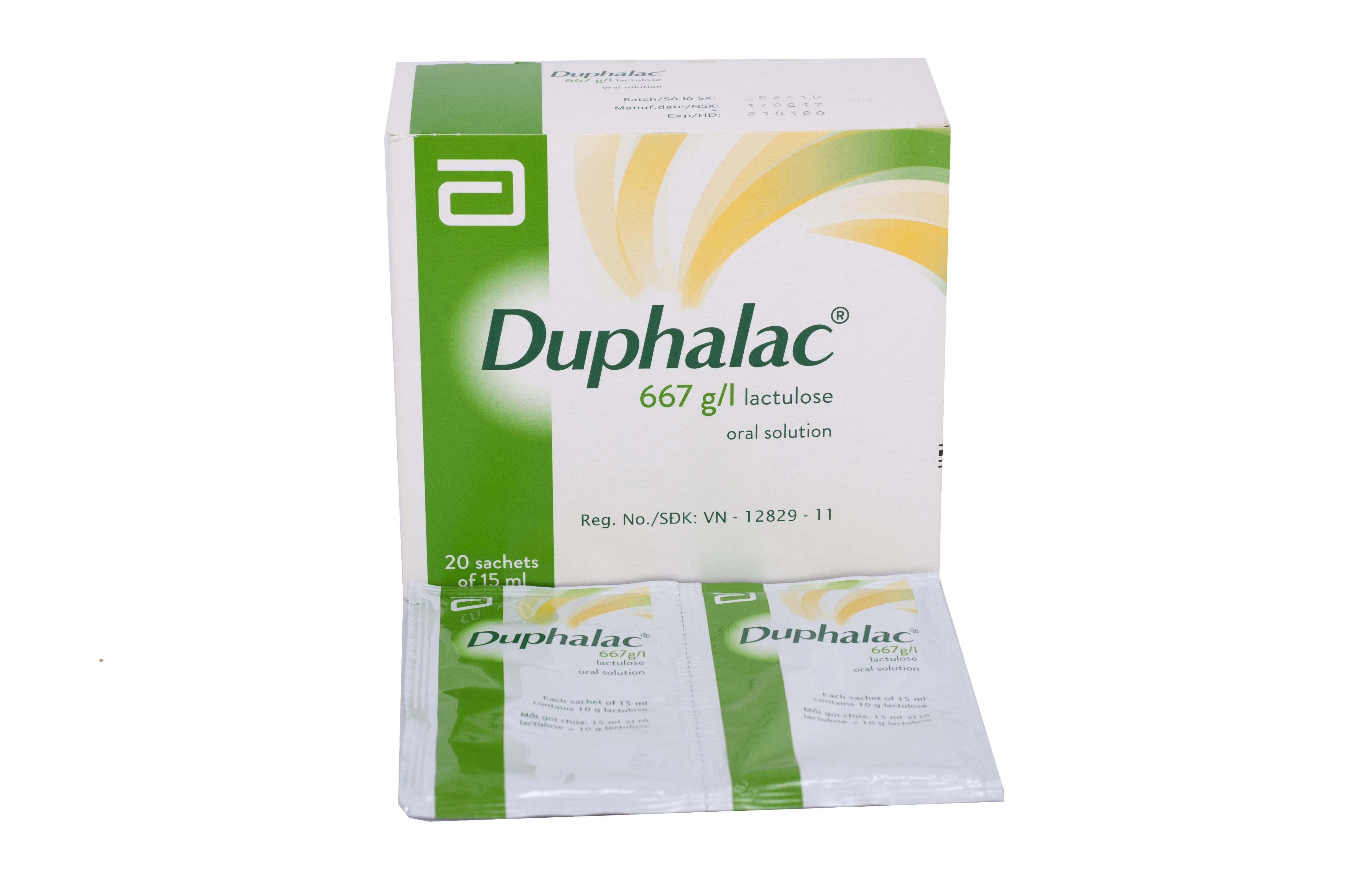 Duphalac (Lactulose) Abbot (h/20 gói)