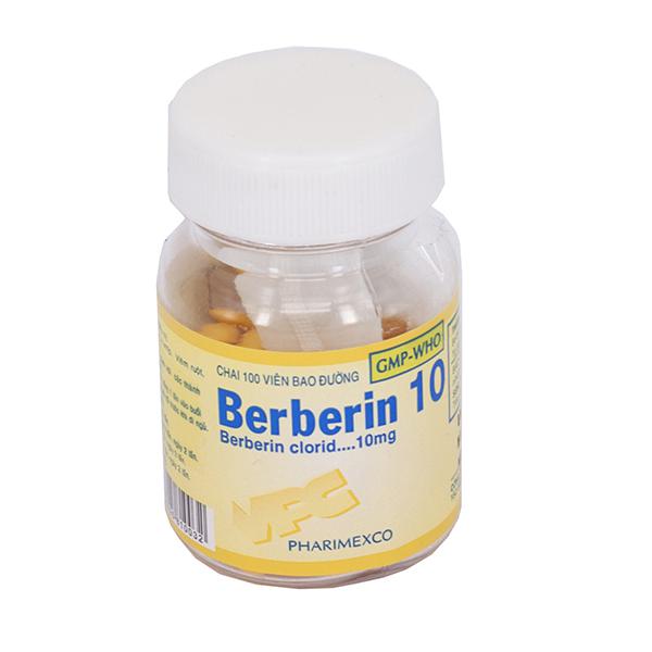 Berberin 10mg Pharimexco (C/100v)