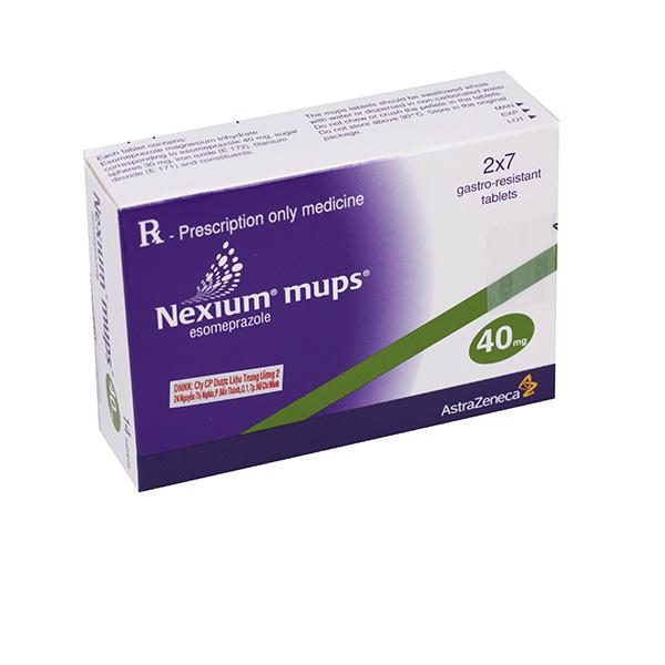 Nexium Mups 40mg (Esomeprazole) AstraZeneca (H/14v)