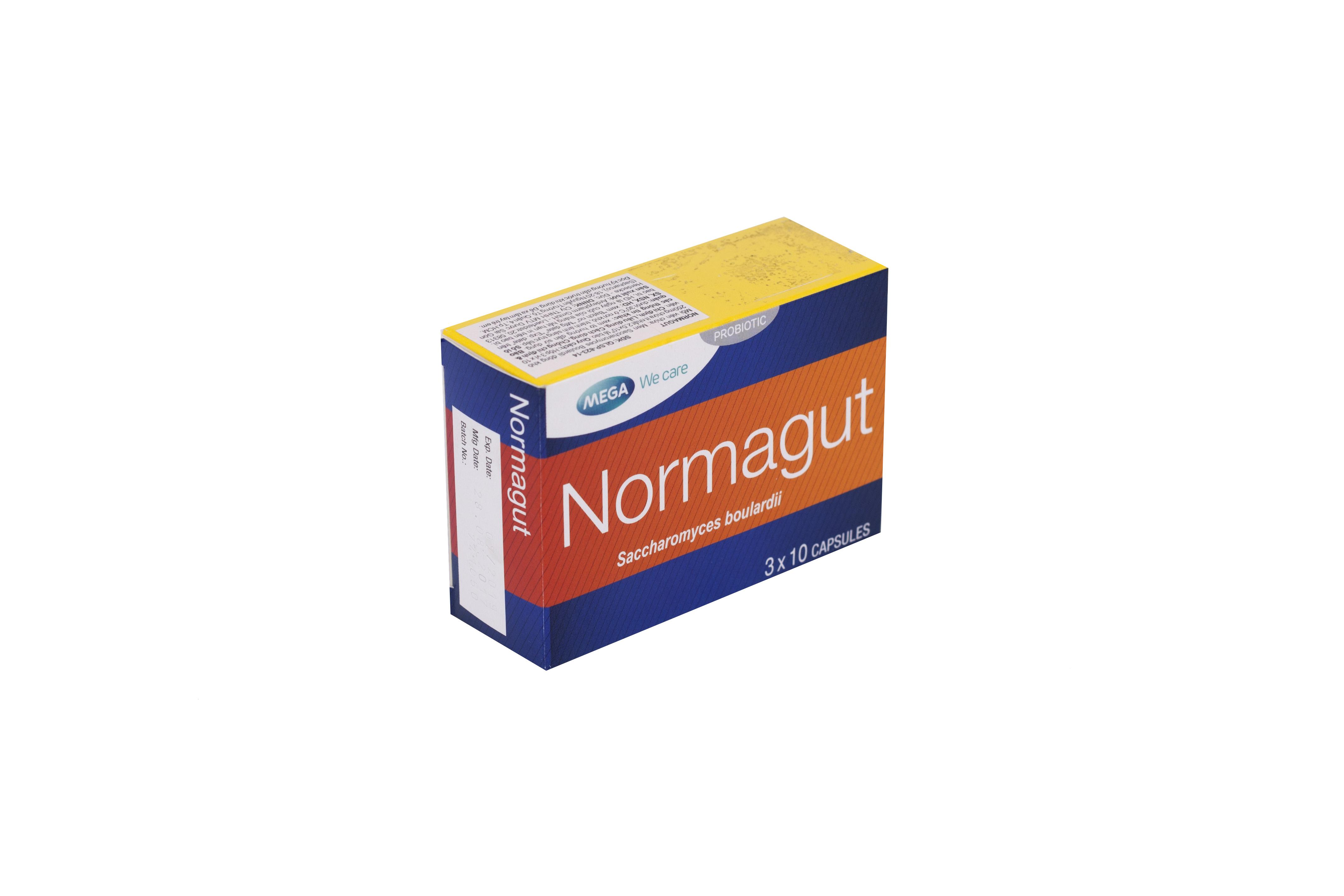 Normagut 250mg (Saccharomyces boulardii ) Mega (h/30v)