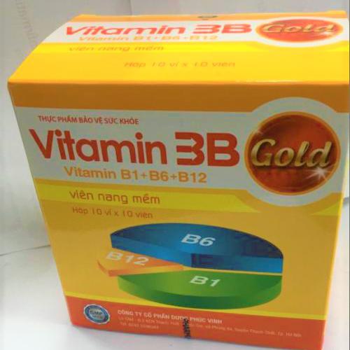 Vitamin 3B Gold Phúc Vinh (H/100v)
