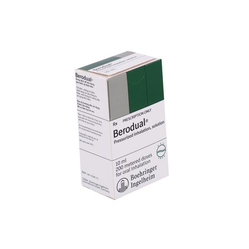 Berodual Xịt (Ipratropium, Fenoterol) Boehringer Ingelheim (C/10ml)