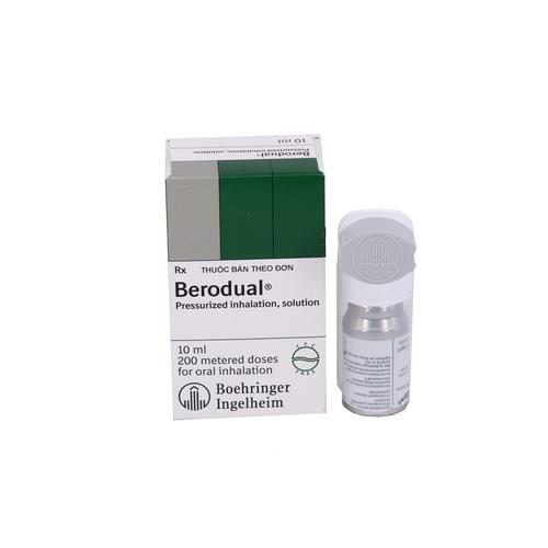 Berodual Xịt (Ipratropium, Fenoterol) Boehringer Ingelheim (C/10ml)