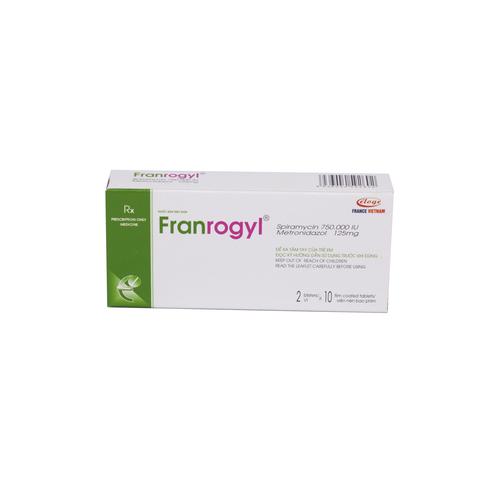 Franrogyl (Metronidazole, Spiramycin) Eloge (H/20v)