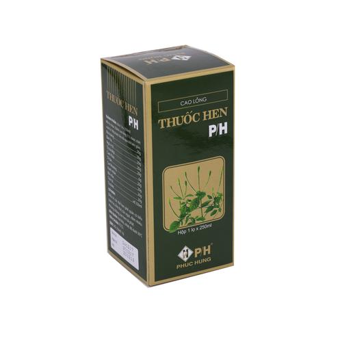 Cao Lỏng Thuốc Hen P/H Phúc Hưng (C/250ml)