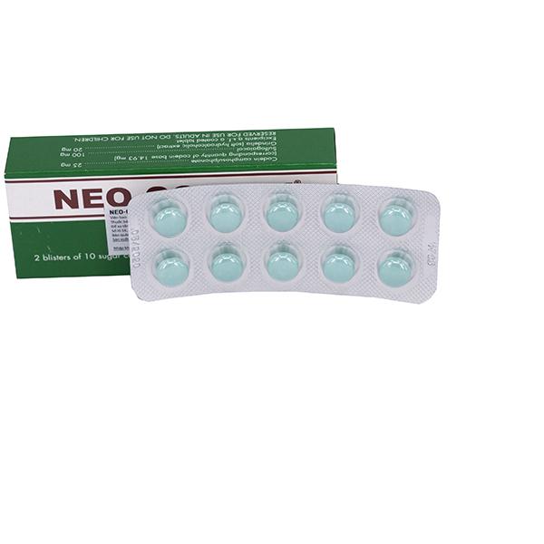 Neo-Codion (Codeine, Sulfogaiacol, Grindelia) Bouchara Recordati (H/20v)