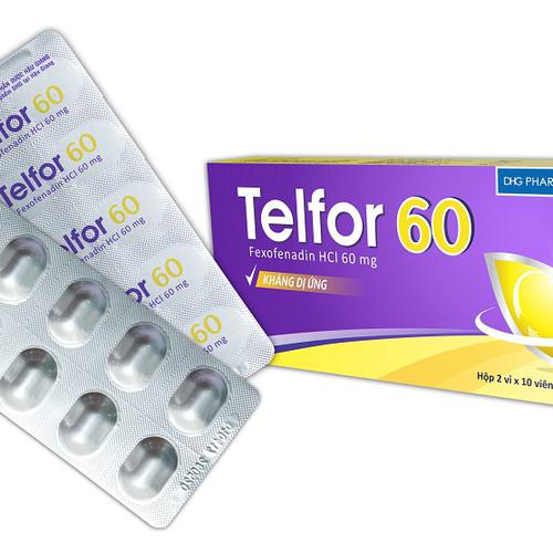Telfor 60mg (Fexofenadine) DHG Pharma (H/20v)