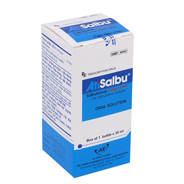 Atisalbu (Salbutamol) 2mg An Thiên (C/30ml)