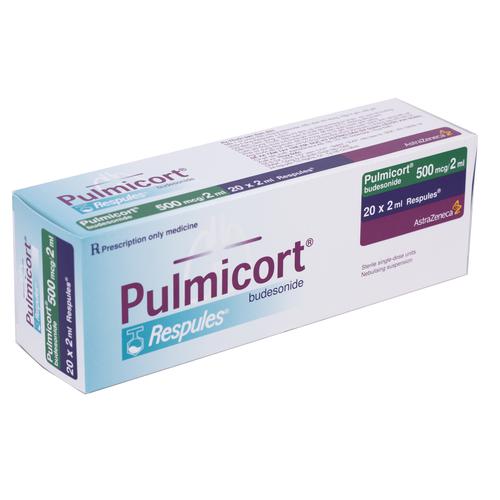 Pulmicort (Budesonide) 500mcg/2ml Astrazeneca (H/20 ống/2ml)