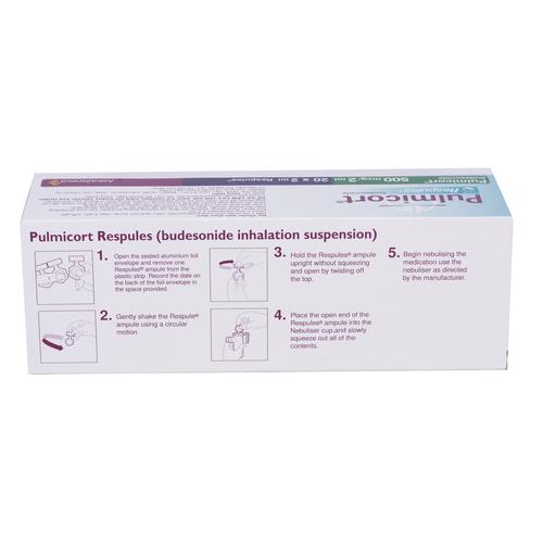 Pulmicort (Budesonide) 500mcg/2ml Astrazeneca (H/20 ống/2ml)