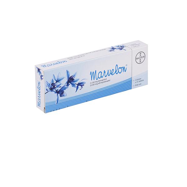Marvelon (Desogestrel, Ethinylestradiol) Bayer (H/21v)