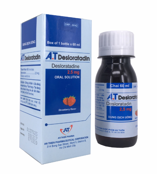 A.T Desloratadin 2.5mg An Thiên (C/60ml)