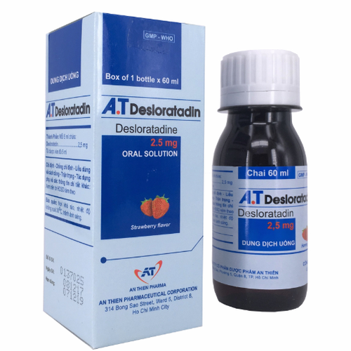A.T Desloratadin 2.5mg An Thiên (C/60ml)