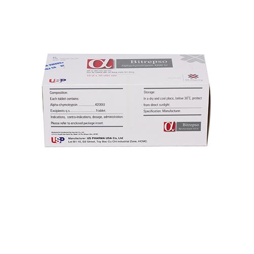 Bitrepso (Alphachymotrypsin) 4200 US Pharma (H/100v)