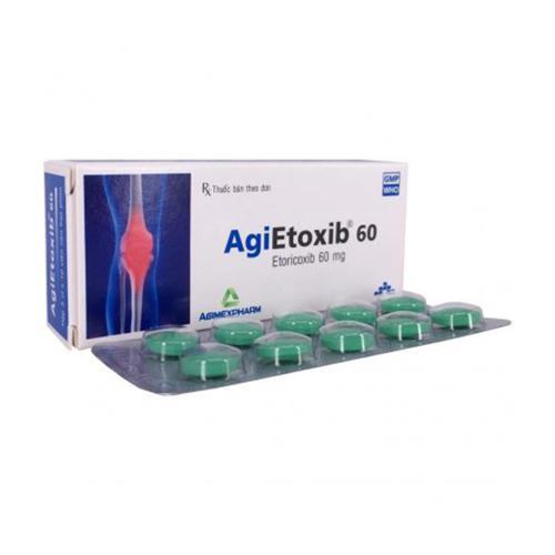 AgiEtoxib 60mg (Etoricoxib) Agimexpharm (H/30v)