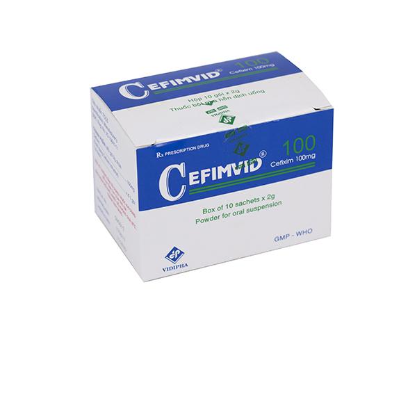 Cefimvid 100 (Cefixim) Vidipha (H/10g)