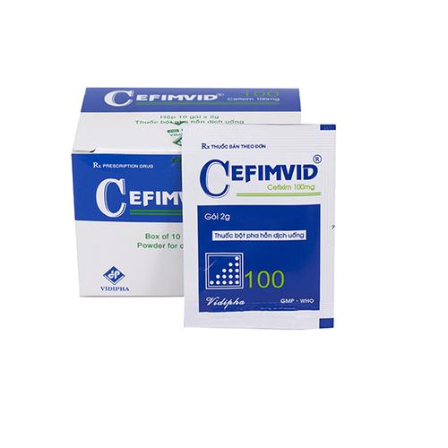 Cefimvid 100 (Cefixim) Vidipha (H/10g)