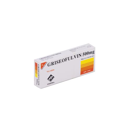 Griseofulvin 500mg Vidipha (H/20v)