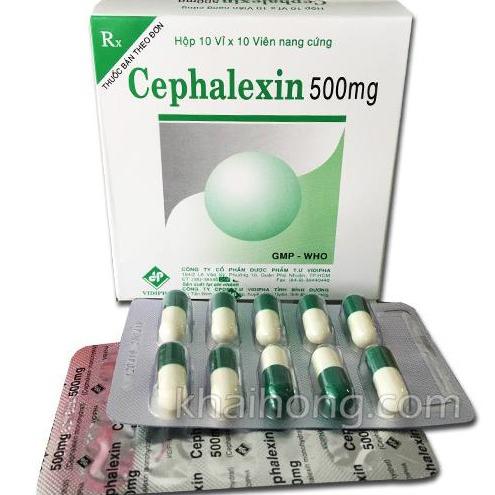 Cephalexin 500mg Vidipha (H/100v)