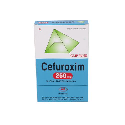 Cefuroxim 250mg Mebiphar (H/10v)