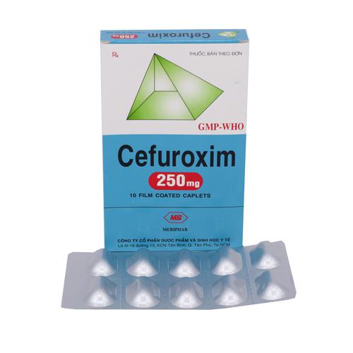 Cefuroxim 250mg Mebiphar (H/10v)