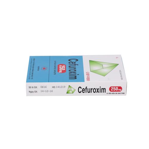 Cefuroxim 250mg Mebiphar (H/10v)
