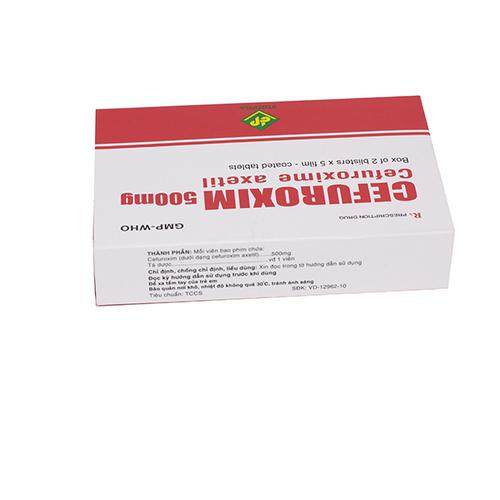 Cefuroxim 500mg Vidipha (H/10v)