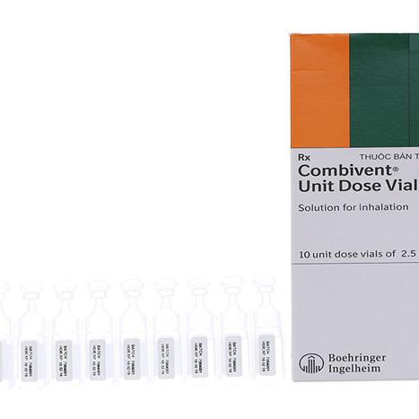 Combivent (Salbutamol, Ipratropium) Boehringer (H/10 ống/2.5ml)