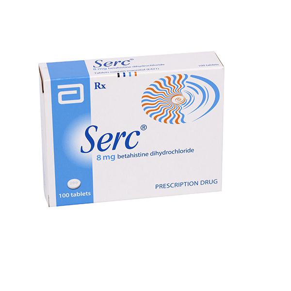 Serc 8mg (Betahistine) Abbott (H/100v)