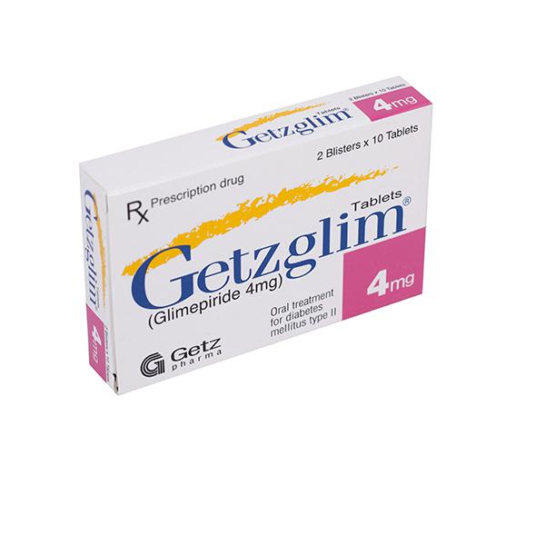 Getzglim 4mg (Glimepirid) Getz (H/20v)