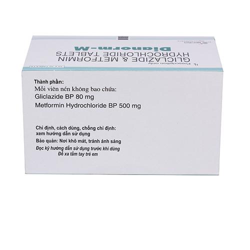 Dianorm-M (Gliclazide, Metformin) Micro Labs (H/100v)