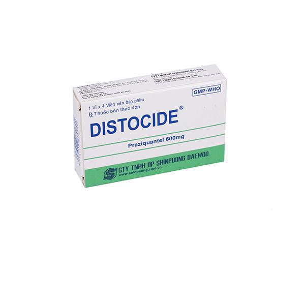 Distocide (Praziquantel) 600mg Daewoo (H/4v)