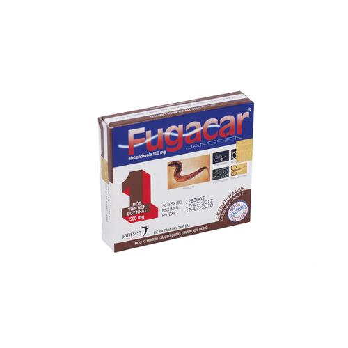Fugacar (Mebendazol) 500mg Chocolate Janssen (H/1v)