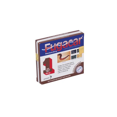 Fugacar (Mebendazol) 500mg Chocolate Janssen (H/1v)