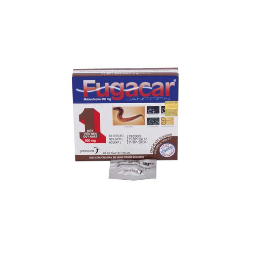 Fugacar (Mebendazol) 500mg Chocolate Janssen (H/1v)