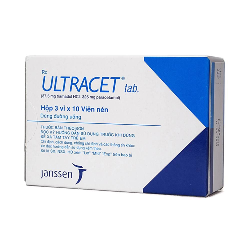 Ultracet (Paracetamol, Tramadol) Janssen (H/30v)