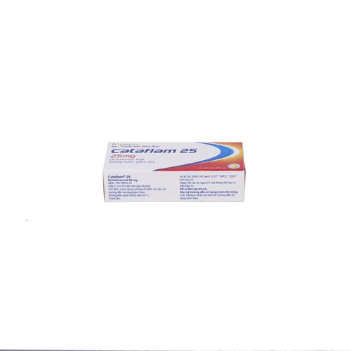 Cataflam 25mg (Diclofenac Kali) Novartis (H/10v)