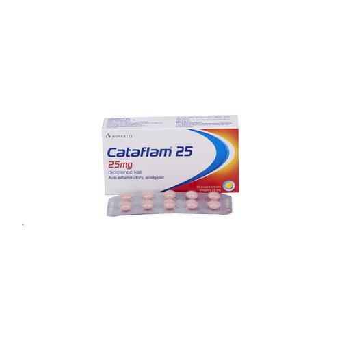 Cataflam 25mg (Diclofenac Kali) Novartis (H/10v)