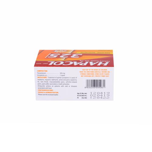 Hapacol 325mg (Paracetamol) DHG Pharma (H/100v)