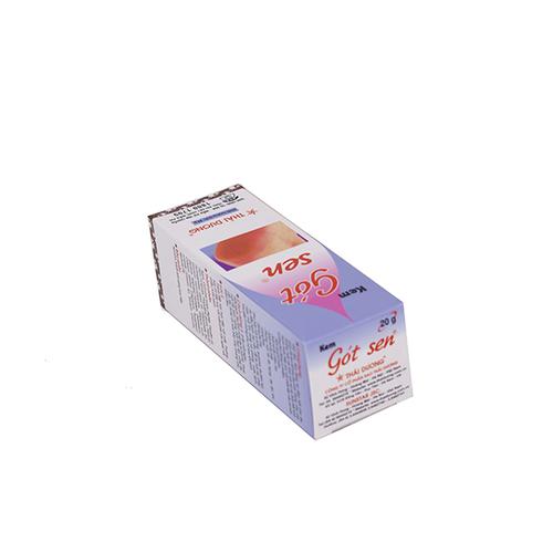 Gót Sen Thái Dương (kem) (Tuýp/20gr)