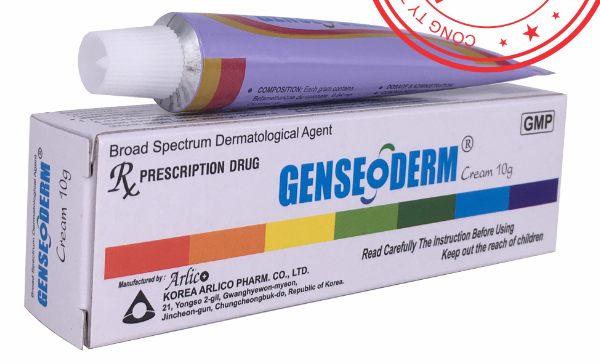 Genseoderm Cream Arlico Pharm (Tuýp/10gr)