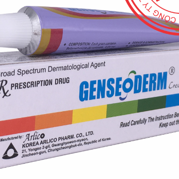 Genseoderm Cream Arlico Pharm (Tuýp/10gr)