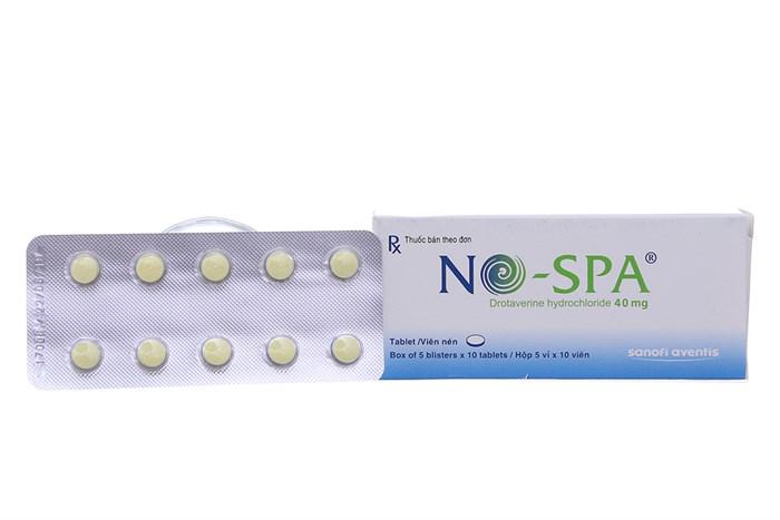 No-Spa (Drotaverin) 40mg Sanofi (H/50viên)