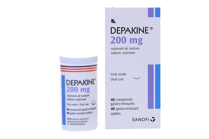 Depakine 200mg (Valproat Natri) Sanofi (C/40v)