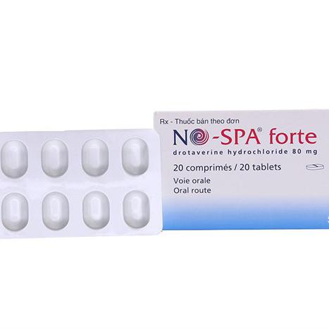 No-Spa Forte 80mg (Drotaverin) Sanofi (H/20viên)
